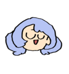 波動ねじれの顔スタンプ（個別スタンプ：9）