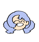 波動ねじれの顔スタンプ（個別スタンプ：10）