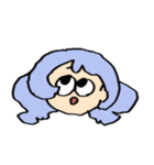 波動ねじれの顔スタンプ（個別スタンプ：11）