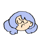 波動ねじれの顔スタンプ（個別スタンプ：14）