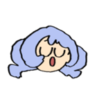 波動ねじれの顔スタンプ（個別スタンプ：15）