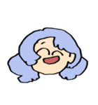 波動ねじれの顔スタンプ（個別スタンプ：16）