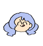 波動ねじれの顔スタンプ（個別スタンプ：19）