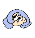 波動ねじれの顔スタンプ（個別スタンプ：28）