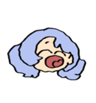 波動ねじれの顔スタンプ（個別スタンプ：35）