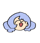 波動ねじれの顔スタンプ（個別スタンプ：40）