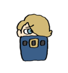 ジーニストの顔スタンプ（個別スタンプ：10）