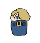 ジーニストの顔スタンプ（個別スタンプ：14）