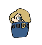 ジーニストの顔スタンプ（個別スタンプ：22）