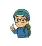ドクター・サム（登山者版）（個別スタンプ：3）