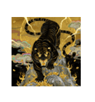 金元 覇道の黒虎卿（個別スタンプ：1）
