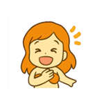 海の魔法で素敵な人魚姫♡（個別スタンプ：10）