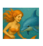 海の魔法で素敵な人魚姫♡（個別スタンプ：28）