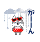 優しい大人の気づかいシベリアンハスキー夏（個別スタンプ：35）