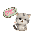 ねこちぃず♡挨拶とよく使うことば（個別スタンプ：6）