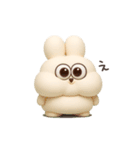 愛おしすぎる3D太っちょうさぎ（個別スタンプ：14）