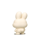 愛おしすぎる3D太っちょうさぎ（個別スタンプ：27）