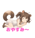 リスっ子えもちゃんのゆるっと毎日スタンプ（個別スタンプ：7）