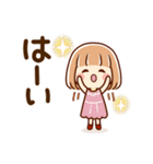 ずっと使える⑤♡可愛い女子（個別スタンプ：13）