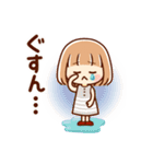 ずっと使える⑤♡可愛い女子（個別スタンプ：24）
