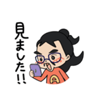 アニメ「アキが食べるとこ見てて®︎」（個別スタンプ：8）
