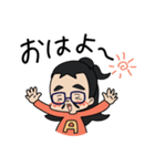 アニメ「アキが食べるとこ見てて®︎」（個別スタンプ：15）