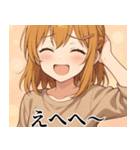 毎日使える萌え美少女スタンプ（個別スタンプ：28）