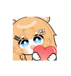 メコクマ可愛く動く！（個別スタンプ：1）