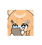メコクマ可愛く動く！（個別スタンプ：9）