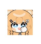 メコクマ可愛く動く！（個別スタンプ：11）