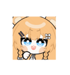 メコクマ可愛く動く！（個別スタンプ：21）