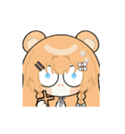 メコクマ元気で動く！（個別スタンプ：5）