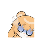 メコクマ元気で動く！（個別スタンプ：13）