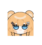 メコクマ元気で動く！（個別スタンプ：18）