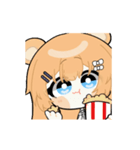 メコクマ元気で動く！（個別スタンプ：22）