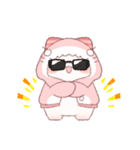 【夏】サメ！パーカー動物5（個別スタンプ：22）