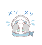 【夏】サメ！パーカー動物7（個別スタンプ：31）