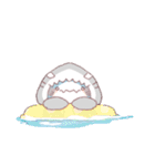 【夏】サメ！パーカー動物7（個別スタンプ：38）