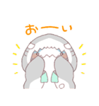 【夏】サメ！パーカー動物7（個別スタンプ：39）