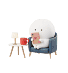 毎日使えるみじめちゃんの色んな一日（3D）（個別スタンプ：31）