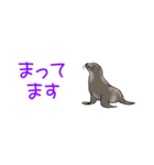 【省スペース】1年中使える♪海の生き物♪（個別スタンプ：23）
