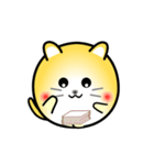nobobi 小丸いニャンコ（個別スタンプ：10）