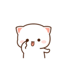 もちもち動くももねこちゃん 3(Version3)（個別スタンプ：6）