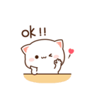 もちもち動くももねこちゃん 3(Version3)（個別スタンプ：7）
