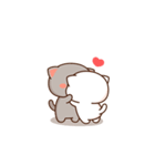 もちもち動くももねこちゃん 3(Version3)（個別スタンプ：8）