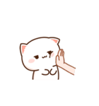 もちもち動くももねこちゃん 3(Version3)（個別スタンプ：10）