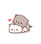 もちもち動くももねこちゃん 3(Version3)（個別スタンプ：11）