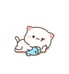 もちもち動くももねこちゃん 3(Version3)（個別スタンプ：17）