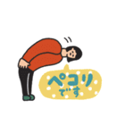 manpuku商店の敬語スタンプ（個別スタンプ：4）