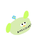あいさつアニマルたち（個別スタンプ：6）